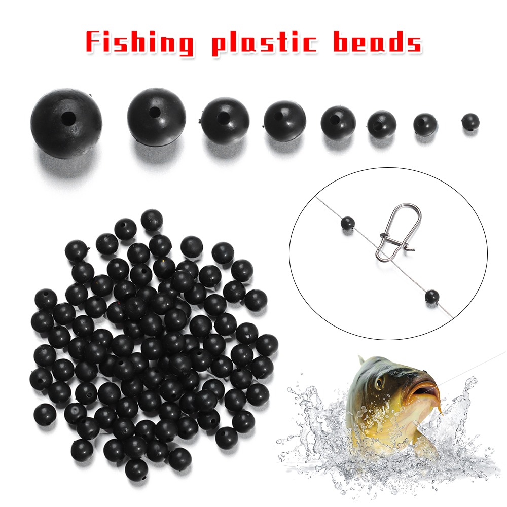 Fishing Lure Accessories - 100 3 pçs/lote Pesca Espaço Contas