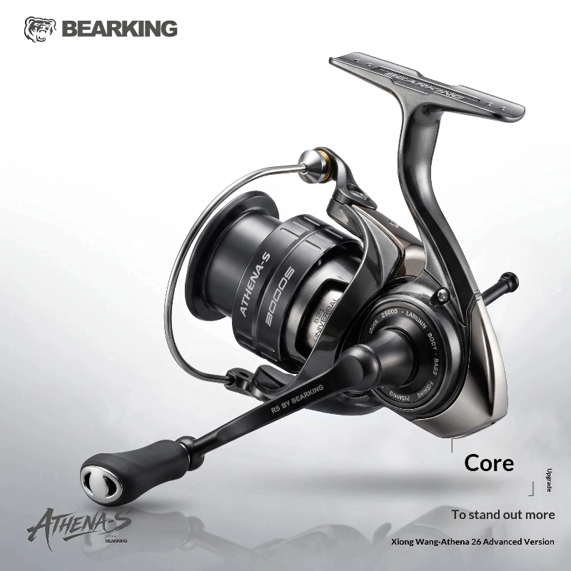 Kastking Reel Zephyr - Carretilha de Spinning Avançada BEARKING ATHENA-S