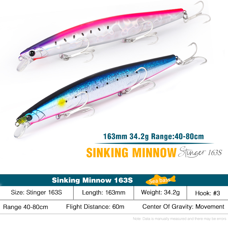 Fishing Lure Buzzbait - TSURINOYA 163S Isca de Pesca Marinha