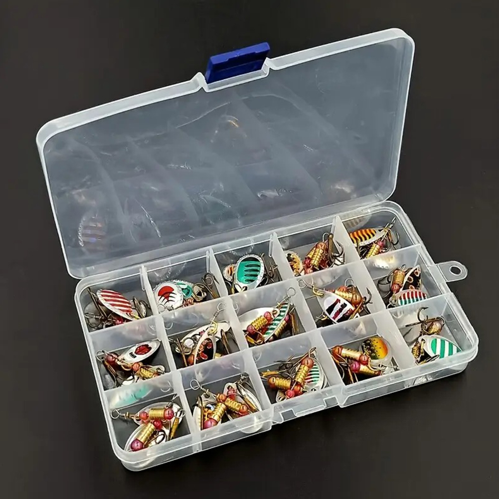 Fishing Lure Spoon - 30 unidades de iscas de pesca