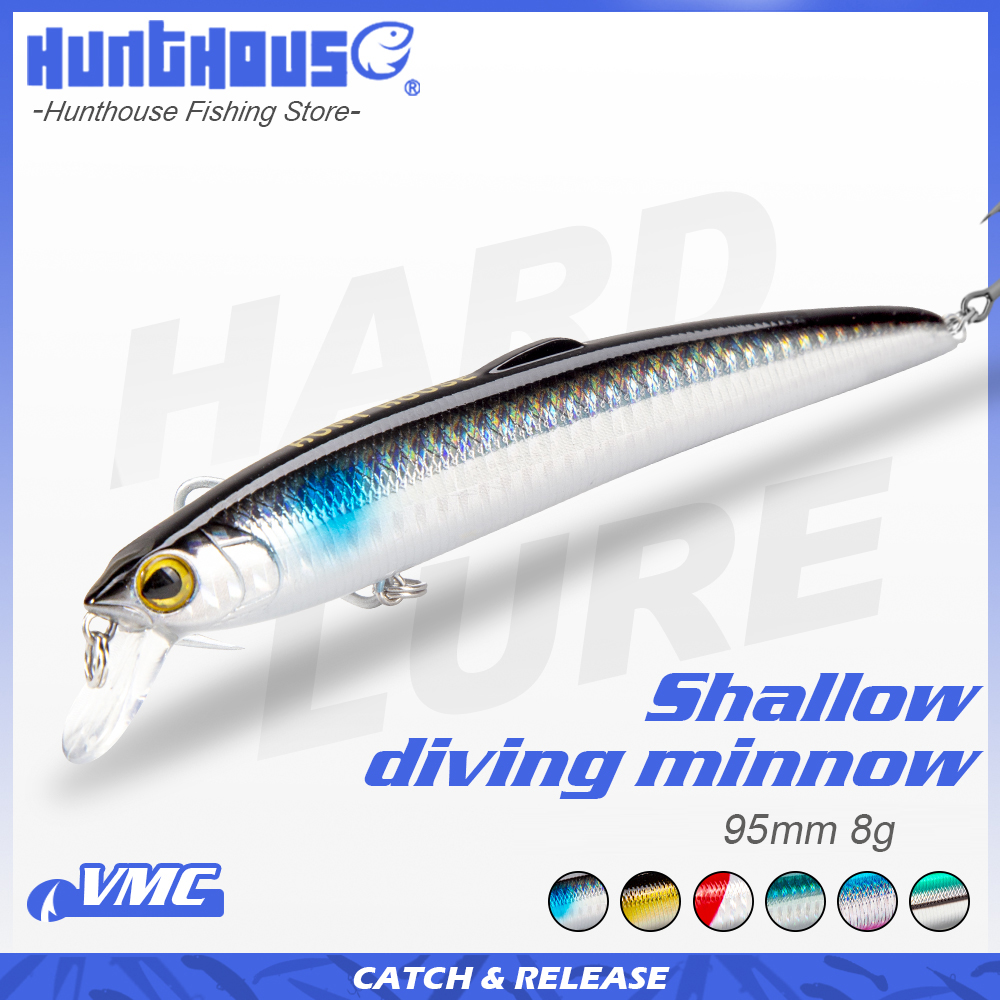 Hunthouse Smith Saruna Minnow  - Fishing Lure Spinnerbait avaliação e preço