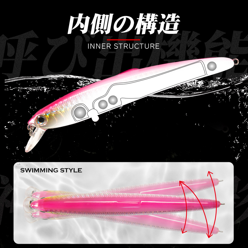 Hunthouse Smith Saruna Minnow  - Fishing Lure Spinnerbait avaliação e preço
