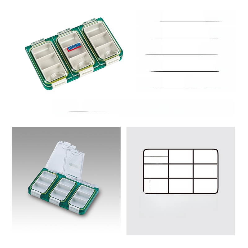 Caixa de Pesca Meiho, Caixa Pe - Fishing Lure Accessories avaliação e preço