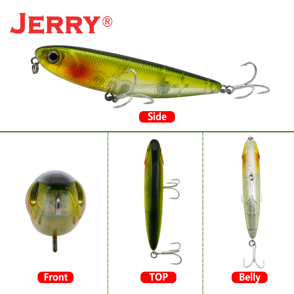 Jerry kuchao topwater lápis ro - Fishing Lure Spoon avaliação e preço
