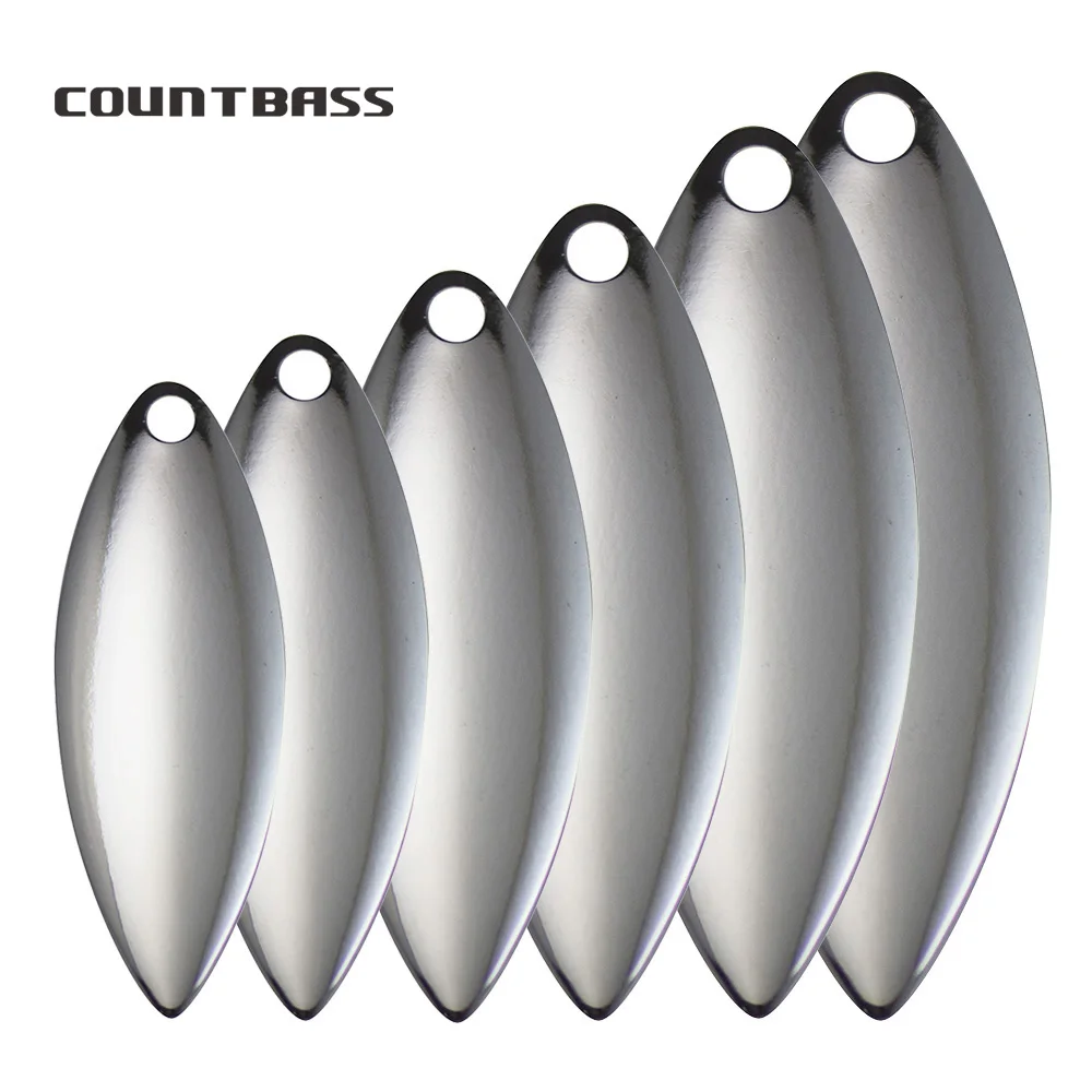 Countbass 50 peças de lâminas  - Fishing Lure Blade Bait avaliação e preço