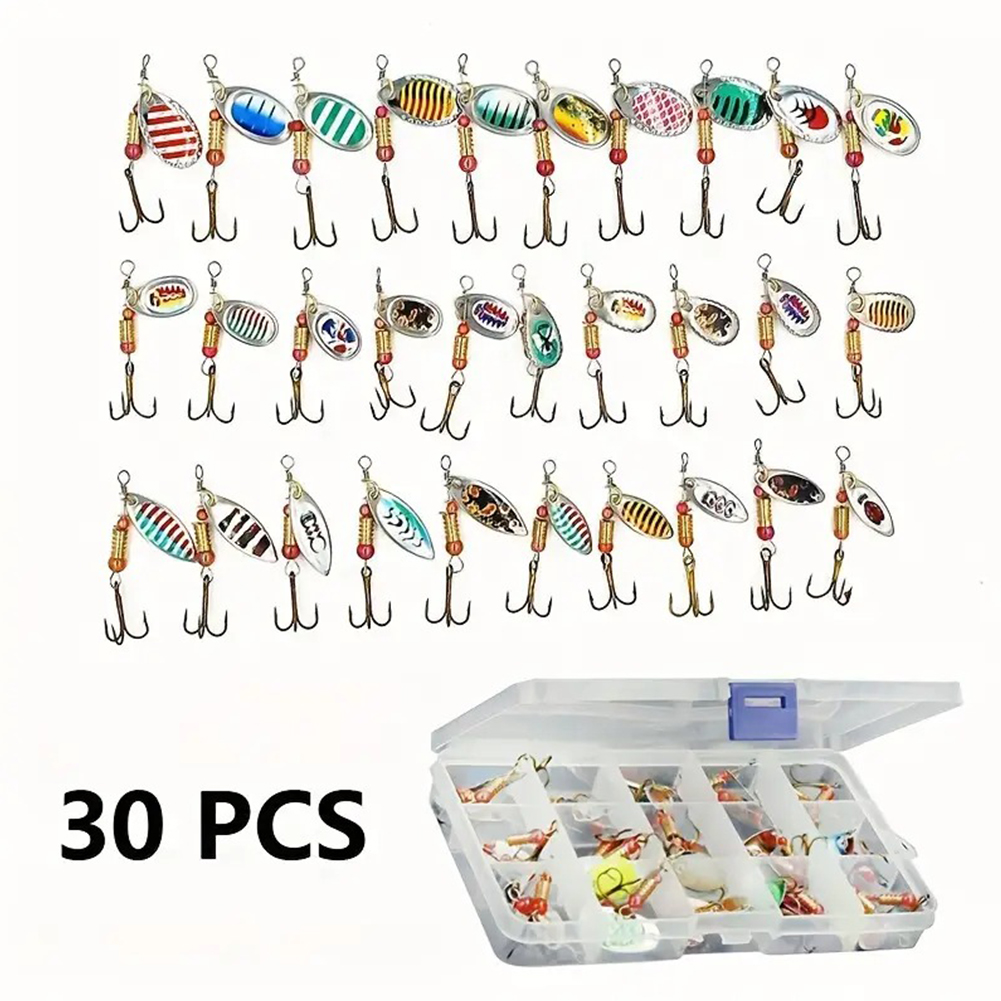 30 unidades de iscas de pesca  - Fishing Lure Spoon avaliação e preço