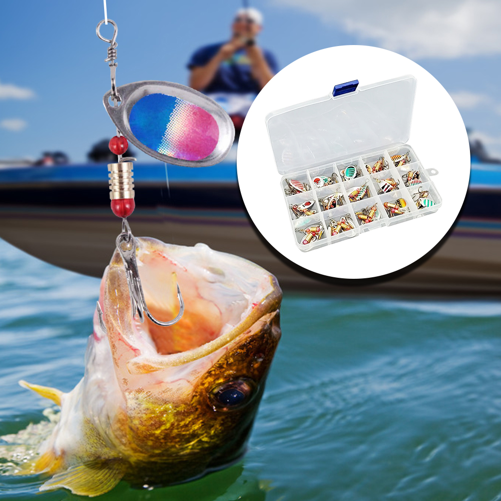 30 unidades de iscas de pesca  - Fishing Lure Spoon avaliação e preço