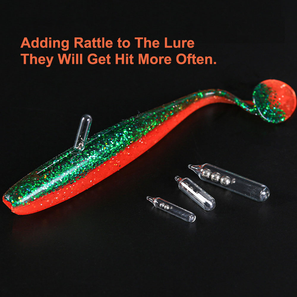 50 pçs 2 bolas chocalhos de pe - Fishing Lure Spoon avaliação e preço